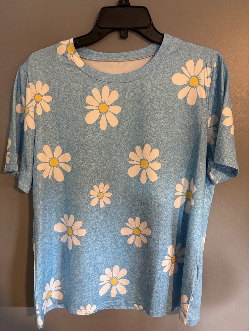 Blue Daisy Print Tee